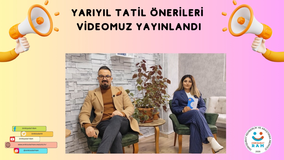 TATİL ÖNERİLERİ VİDEOMUZ YAYINLANDI.